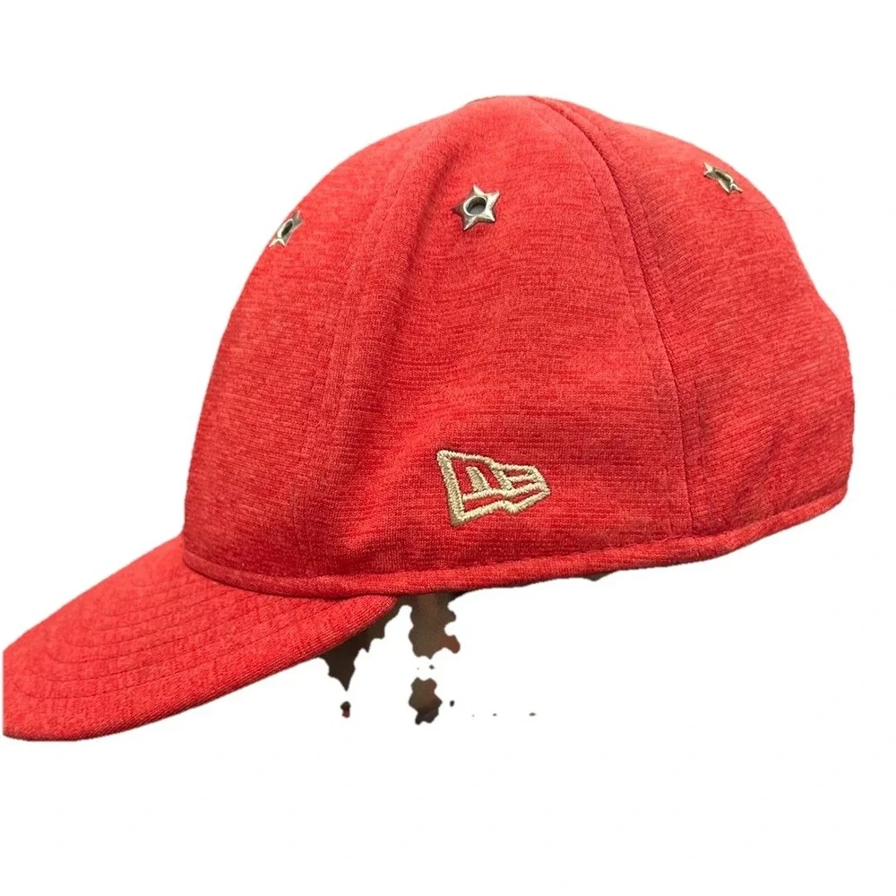 St. Louis Cardinals New Era 59Fifty Red Cap Hat Gold Stitching 7‎ 3/8 Authentic